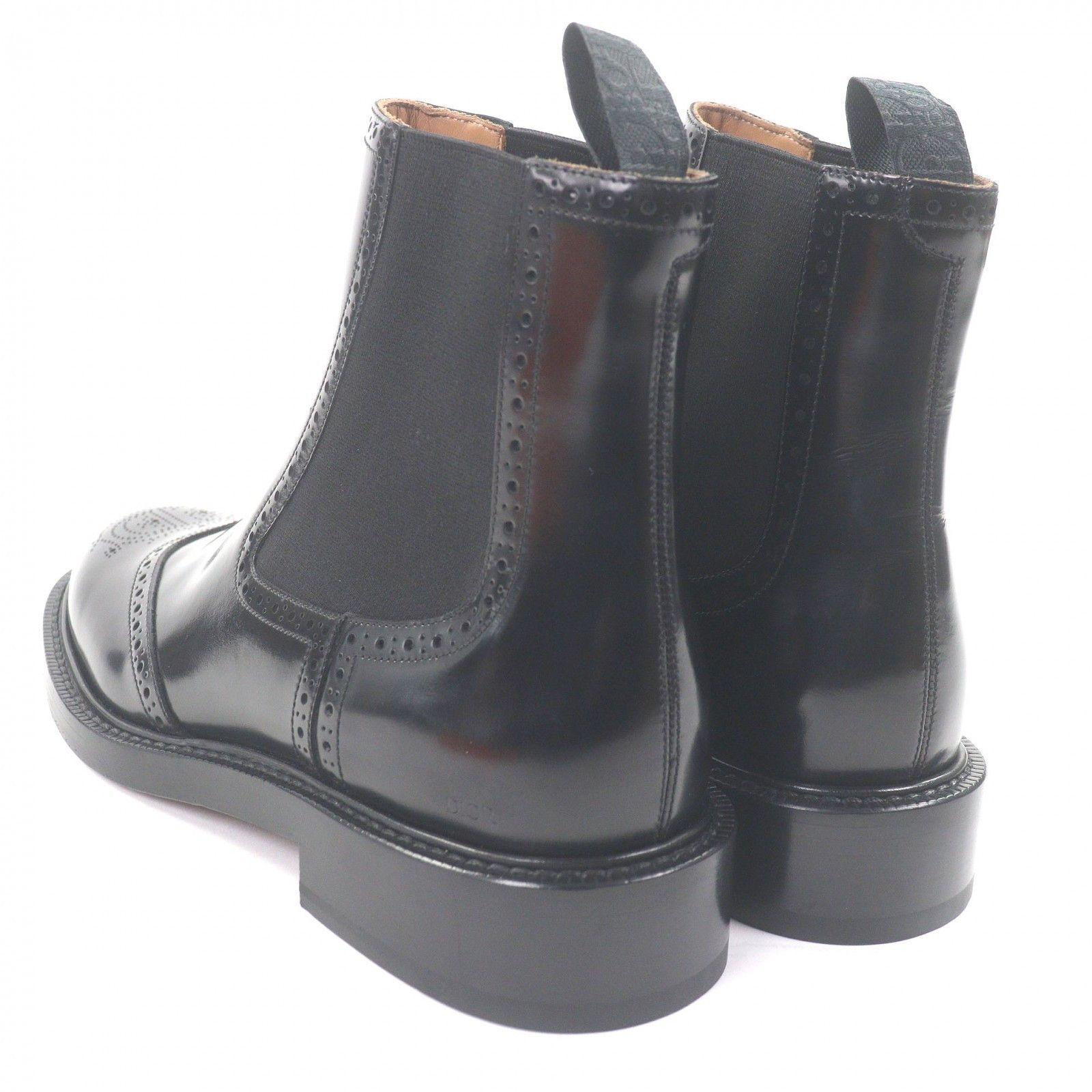 Dior Dior Dior Evidence Oblique Leather Chelsea Boots Leather Shoes DUTY FREE for USA Size ONE SIZE - 5 Thumbnail