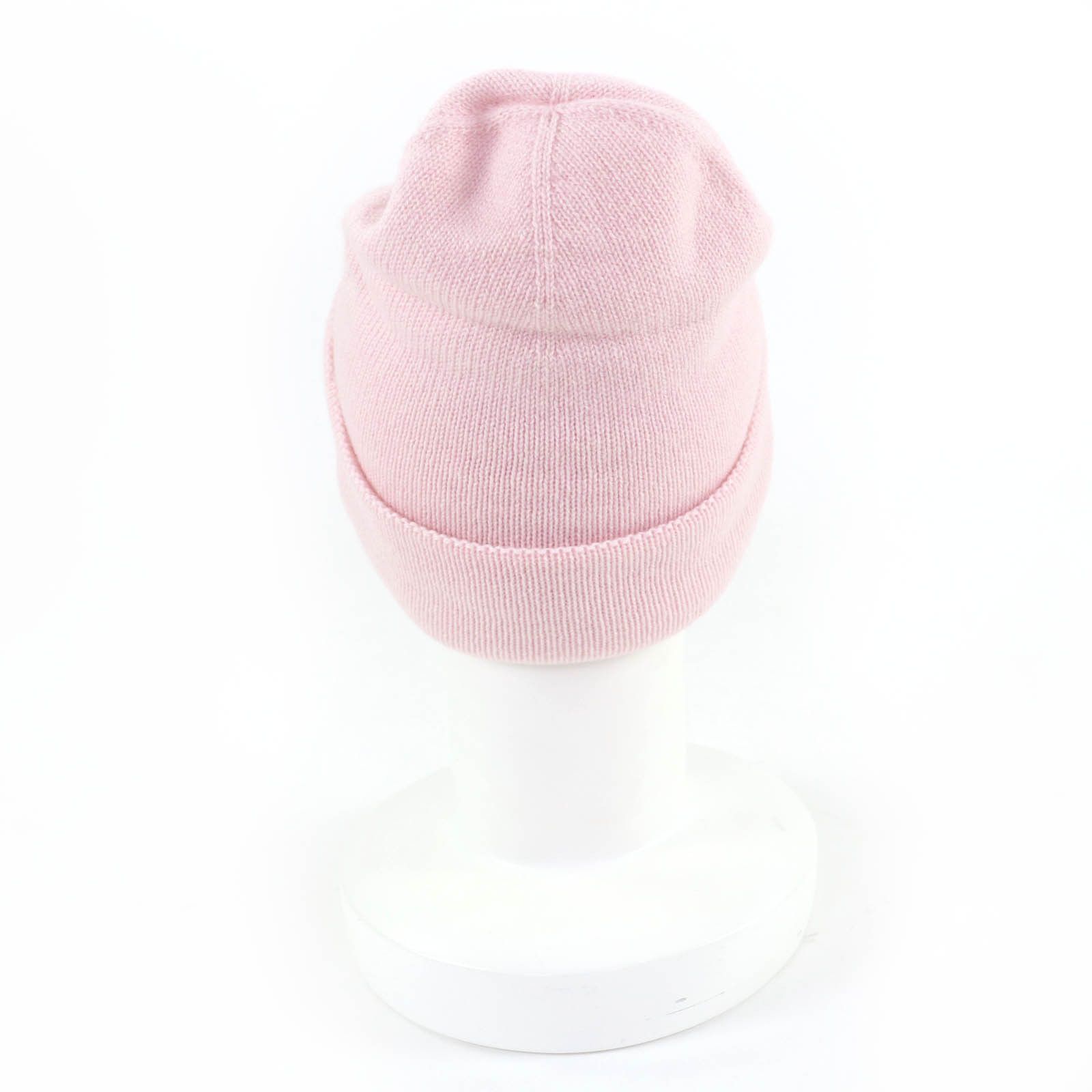 Chanel Chanel Chanel COCO Mark Heart Cashmere Knit Cap Textile Hats DUTY FREE for USA Size ONE SIZE - 6 Thumbnail