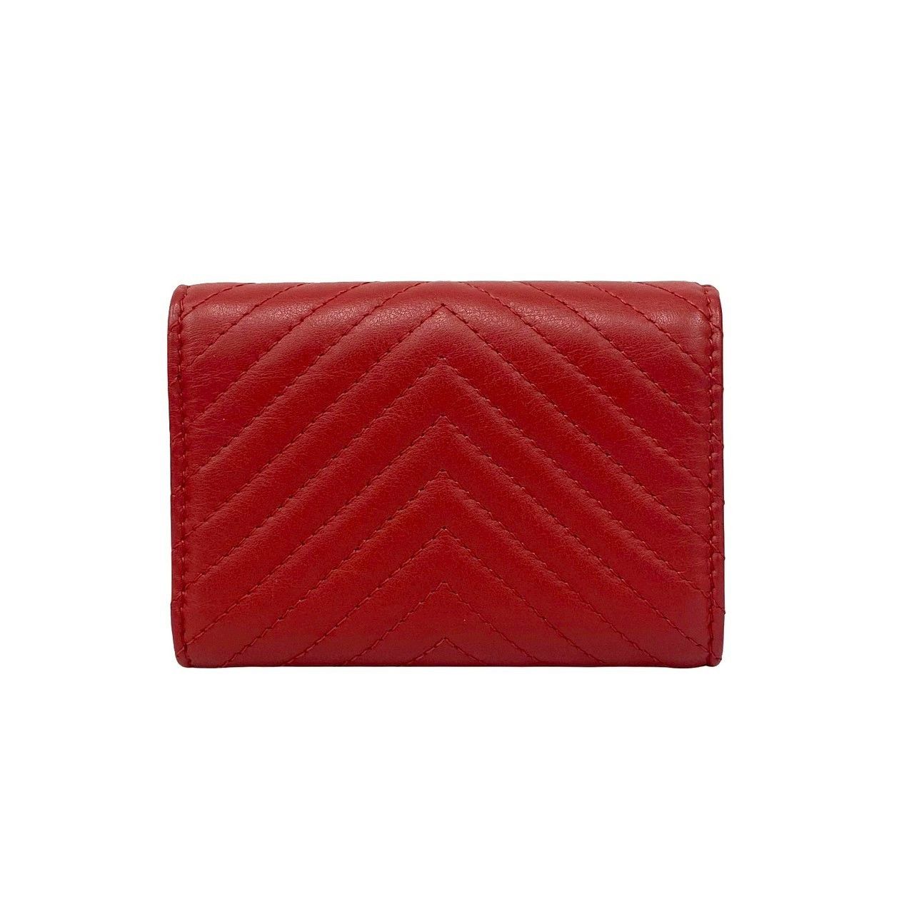 Chanel Chanel CHANEL Boy Chanel Lambskin Trifold Wallet Leather Short Wallet DUTY FREE for USA Size ONE SIZE - 3 Thumbnail