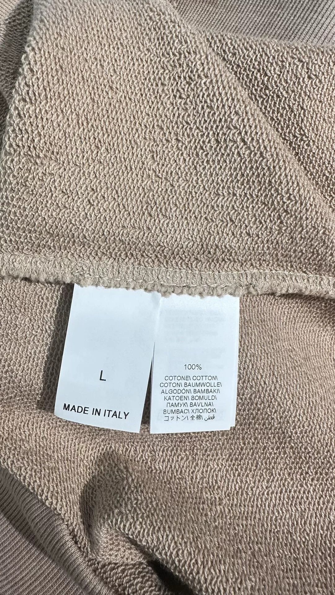 Brunello Cucinelli Brunello Cucinelli Men's Cotton Sweatshirt Size US S / EU 44-46 / 1 - 5 Thumbnail