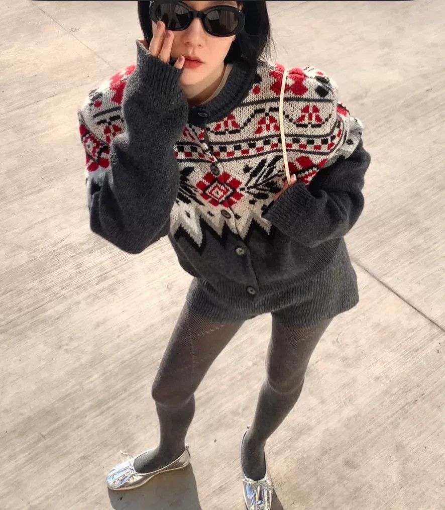 Magda Butrym Vintage Style Sweater by Magda Butrym Size XXS / US 00 / IT 34 - 4 Thumbnail