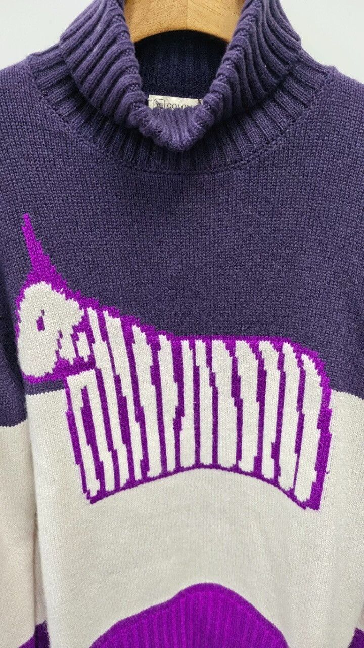 Colombo Cashmere Turtleneck Sweater in Purple Size M / US 6-8 / IT 42-44 - 4 Thumbnail