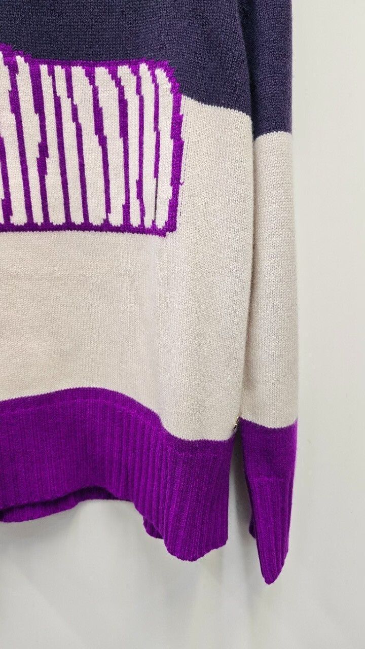 Colombo Cashmere Turtleneck Sweater in Purple Size M / US 6-8 / IT 42-44 - 5 Thumbnail