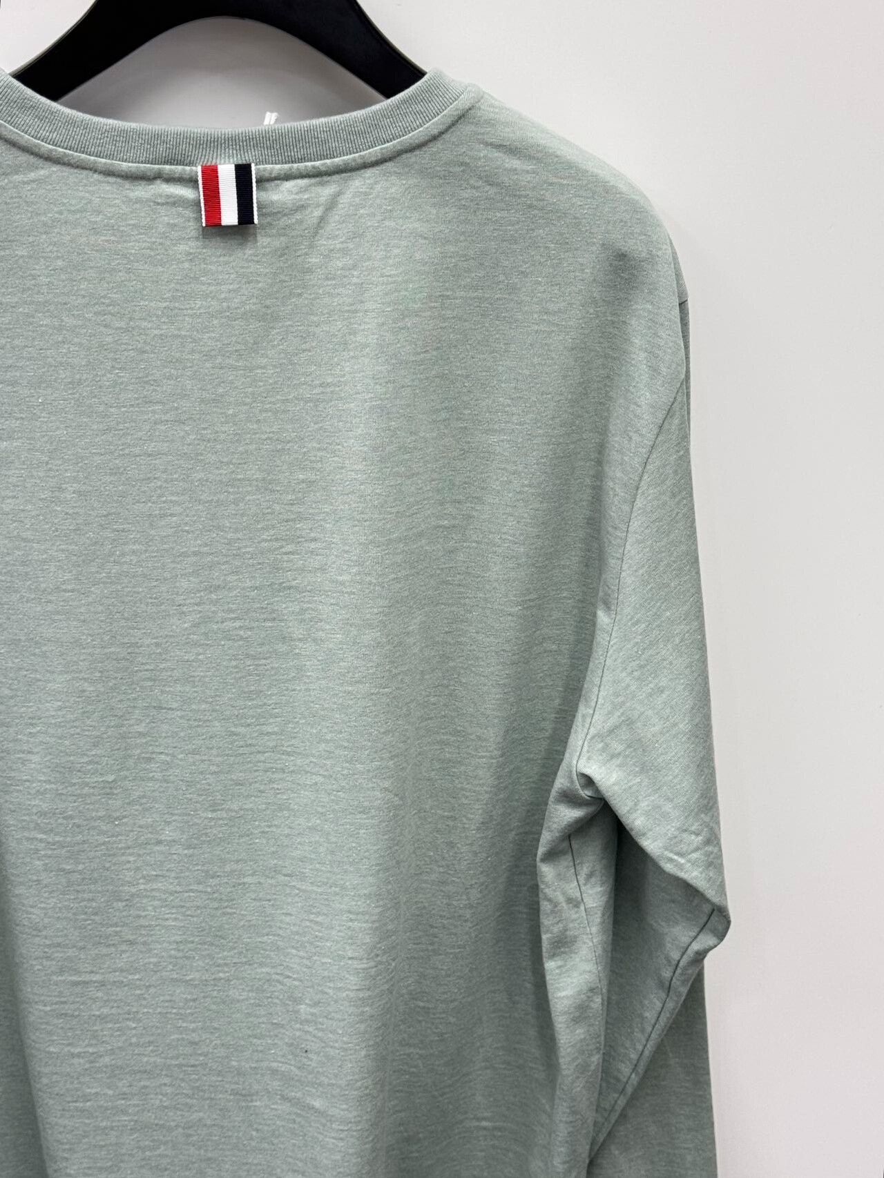 Thom Browne Thom Browne Long Sleeve T-Shirt Green Size US S / EU 44-46 / 1 - 4 Thumbnail