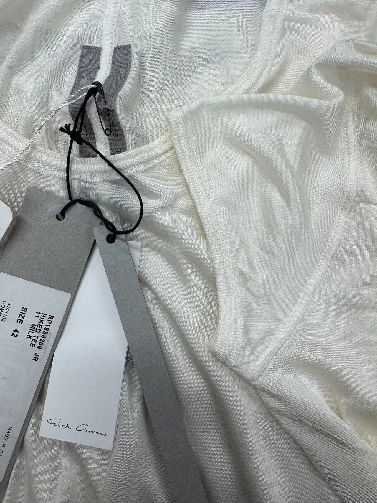 Rick Owens Rick Owens Women's Short Sleeve T-Shirt Size M / US 6-8 / IT 42-44 - 7 Thumbnail