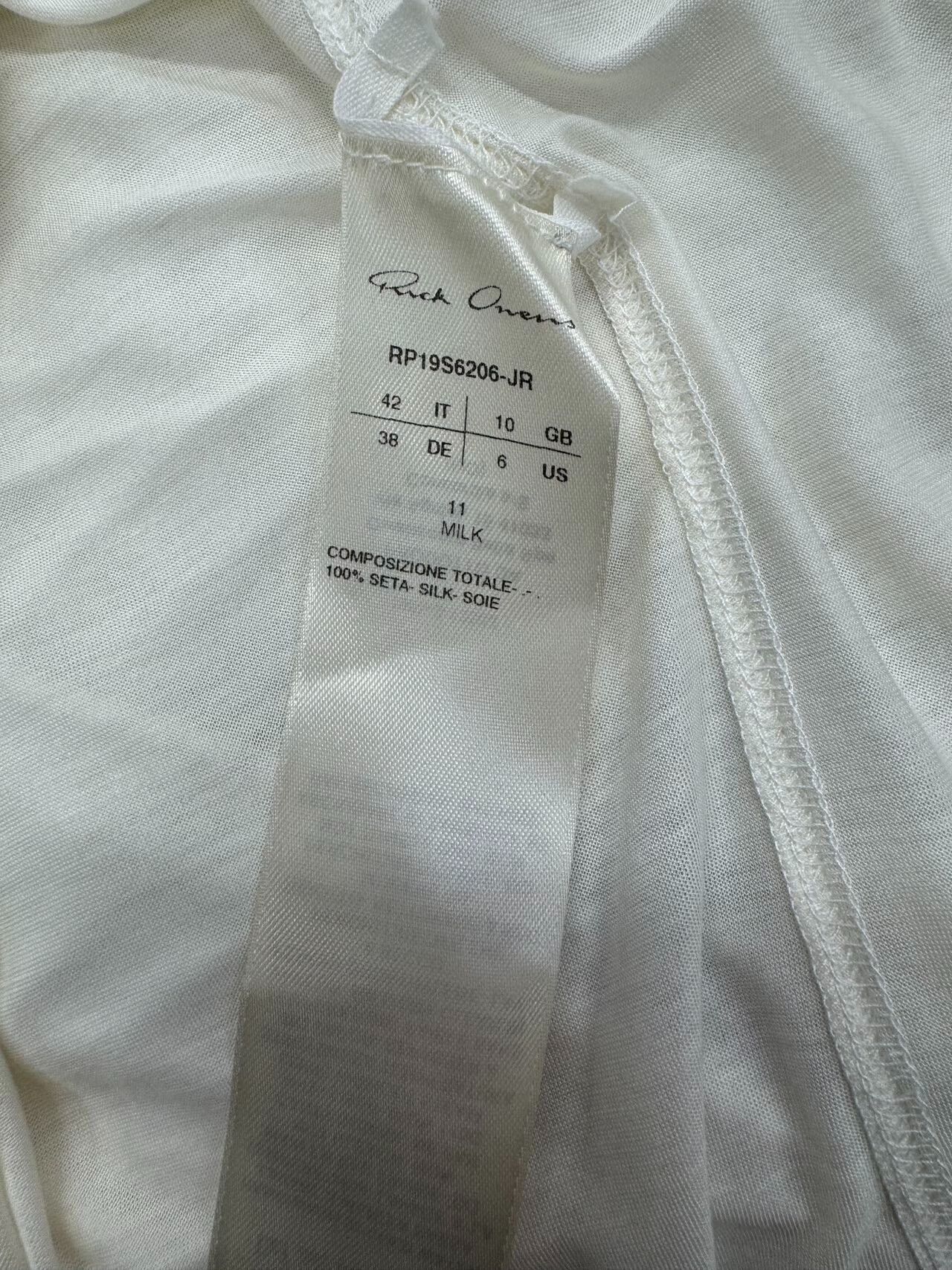 Rick Owens Rick Owens Women's Short Sleeve T-Shirt Size M / US 6-8 / IT 42-44 - 8 Thumbnail