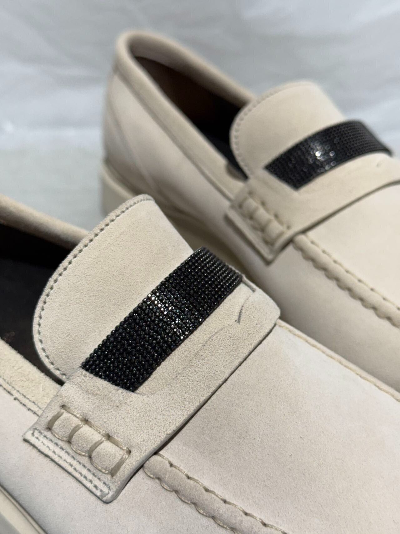 Brunello Cucinelli Brunello Cucinelli Suede Loafers for Women Size US 7.5 / IT 37.5 - 5 Thumbnail