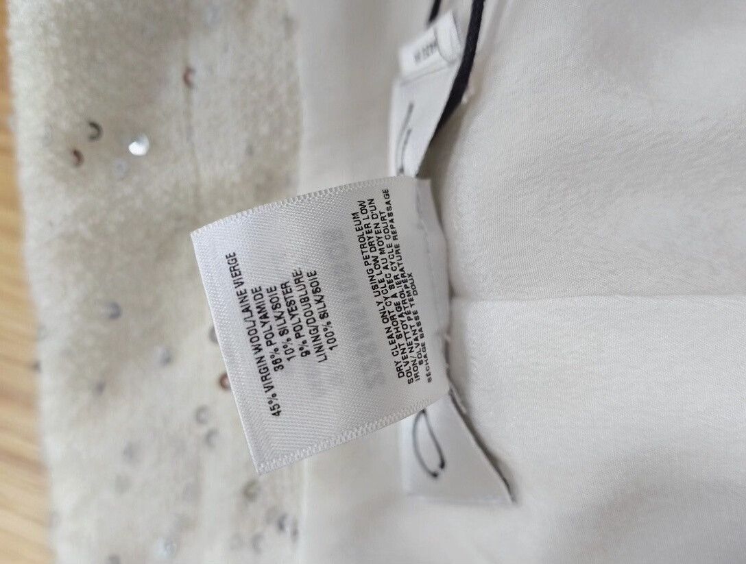 Oscar De La Renta Oscar de la Renta White Short Jacket Size S / US 4 / IT 40 - 8 Thumbnail