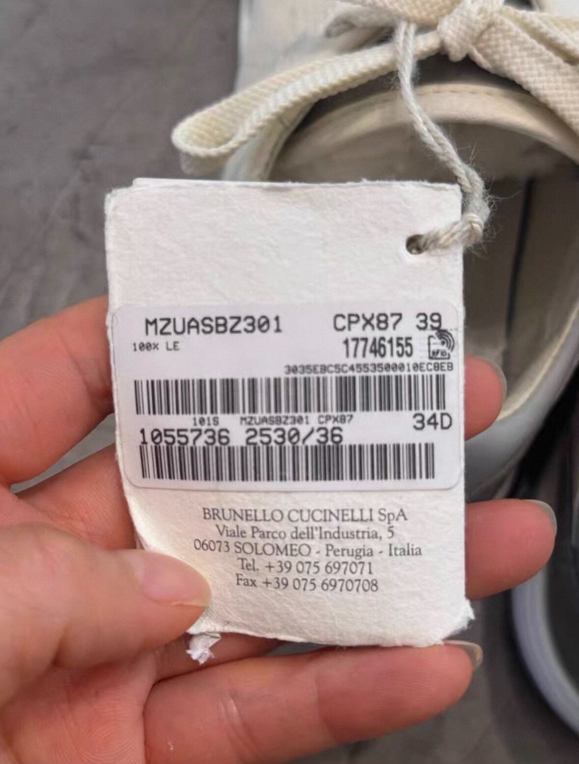 Brunello Cucinelli Brunello Cucinelli Men's Retro Sneakers Size US 6 / EU 39 - 9 Thumbnail