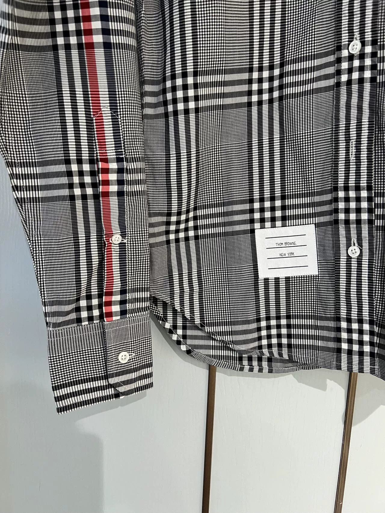 Thom Browne Thom Browne Classic Plaid Long Sleeve Shirt Size US XXS / EU 40 - 3 Thumbnail