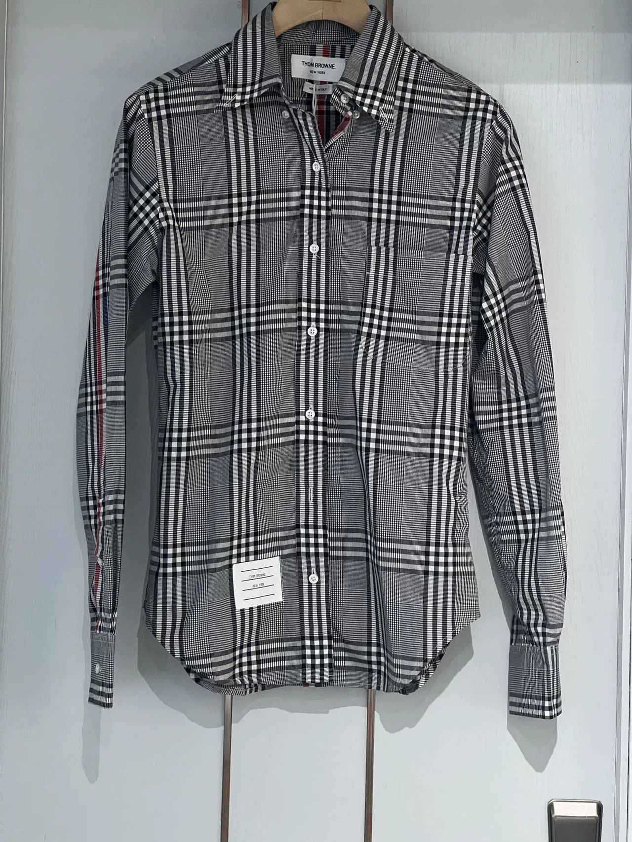 Thom Browne Thom Browne Classic Plaid Long Sleeve Shirt Size US XXS / EU 40 - 4 Thumbnail