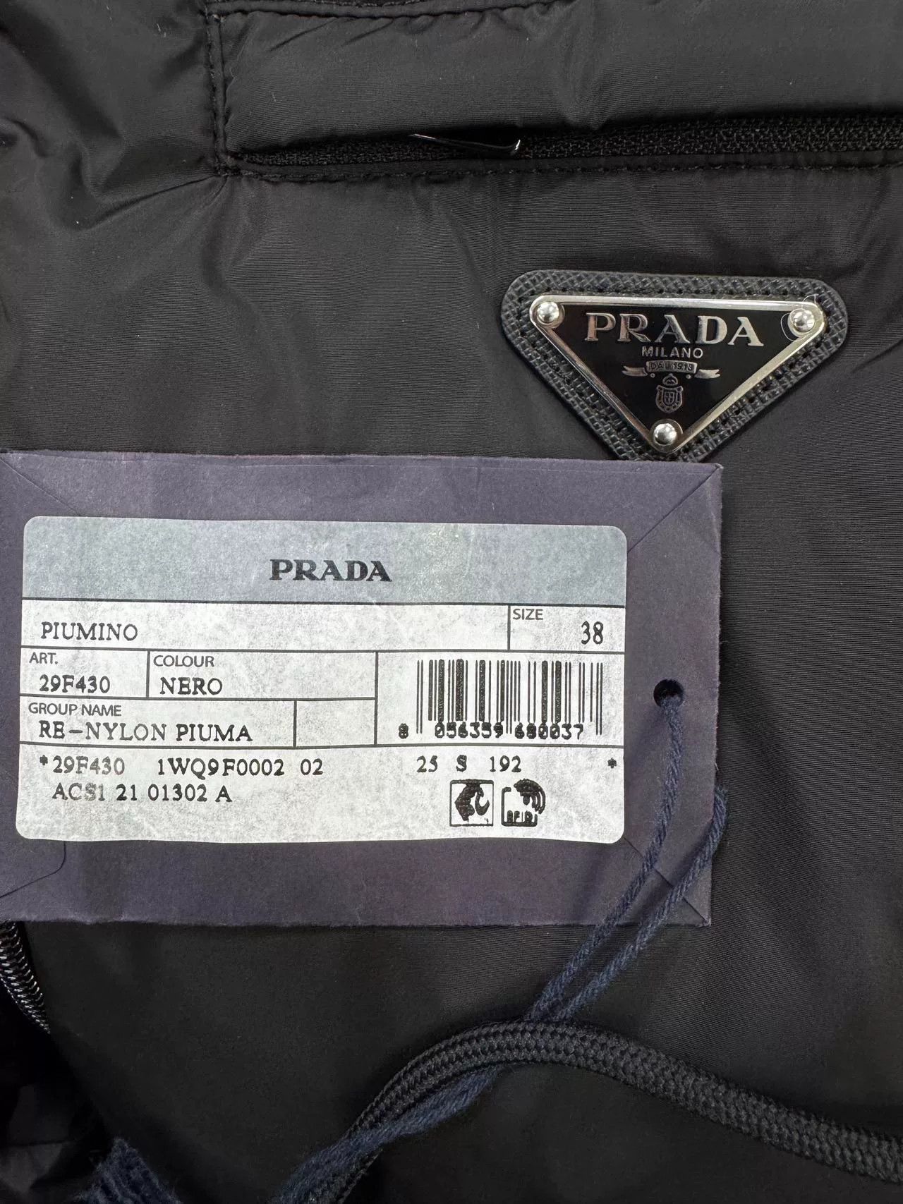 Prada Black Hooded Long Down Jacket by Prada Size S / US 4 / IT 40 - 9 Thumbnail