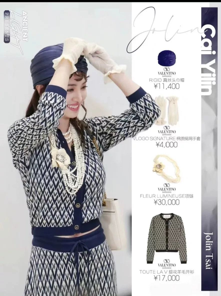 Valentino Valentino Women's Classic Knit Cardigan Size M / US 6-8 / IT 42-44 - 3 Thumbnail