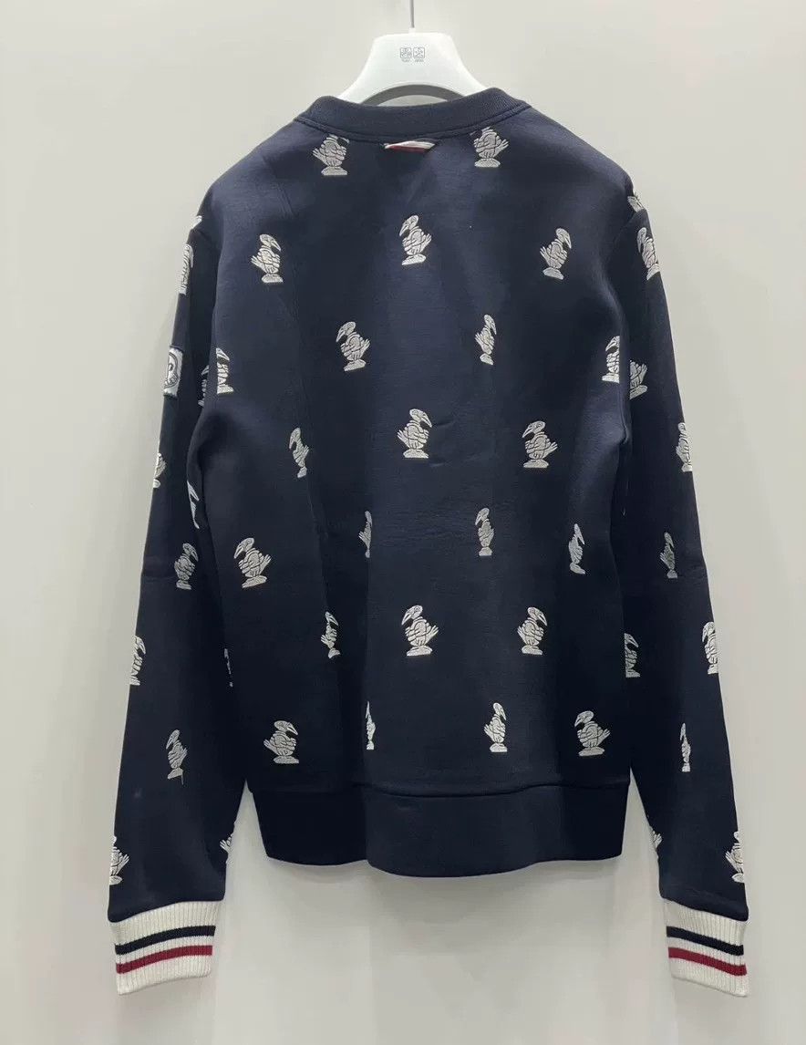 Moncler Moncler Men's Thick Embroidered Sweatshirt Size US L / EU 52-54 / 3 - 2 Thumbnail