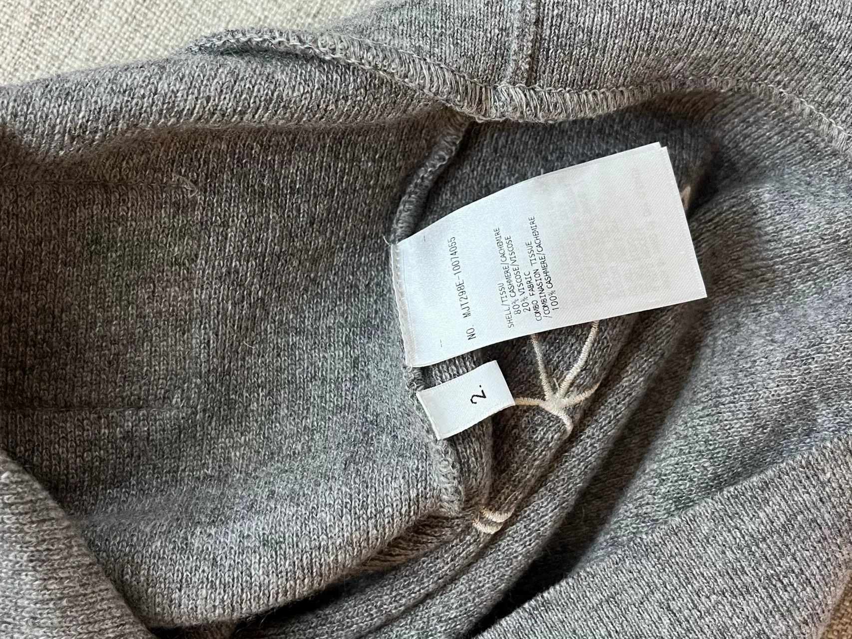Thom Browne Thom Browne Grey Knit Sweatshirt Size US M / EU 48-50 / 2 - 9 Thumbnail