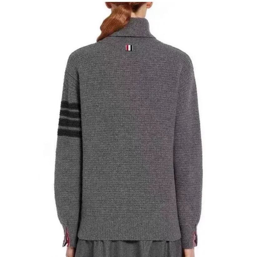 Thom Browne Thom Browne Cashmere Turtleneck Sweater Size US M / EU 48-50 / 2 - 3 Thumbnail