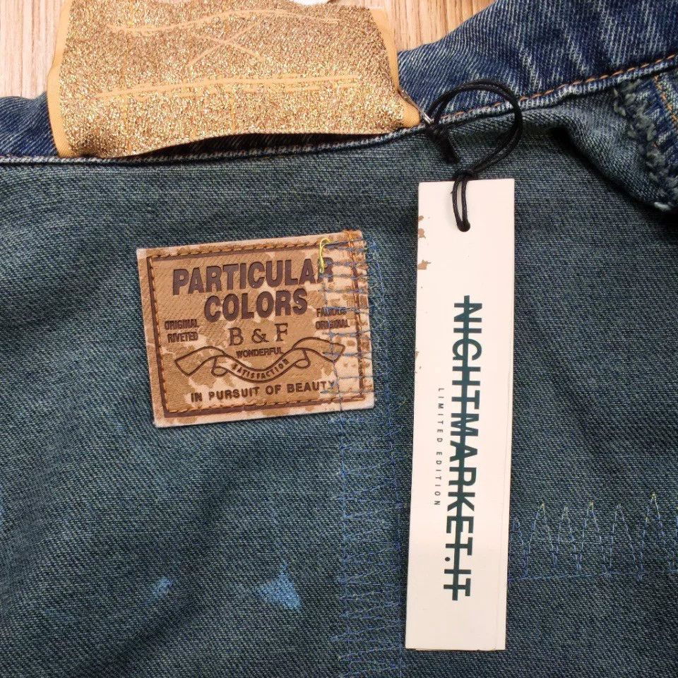 MIDNIGHT RODEO Limited Edition Graffiti Denim Jacket Size XS / US 0-2 / IT 36-38 - 8 Thumbnail
