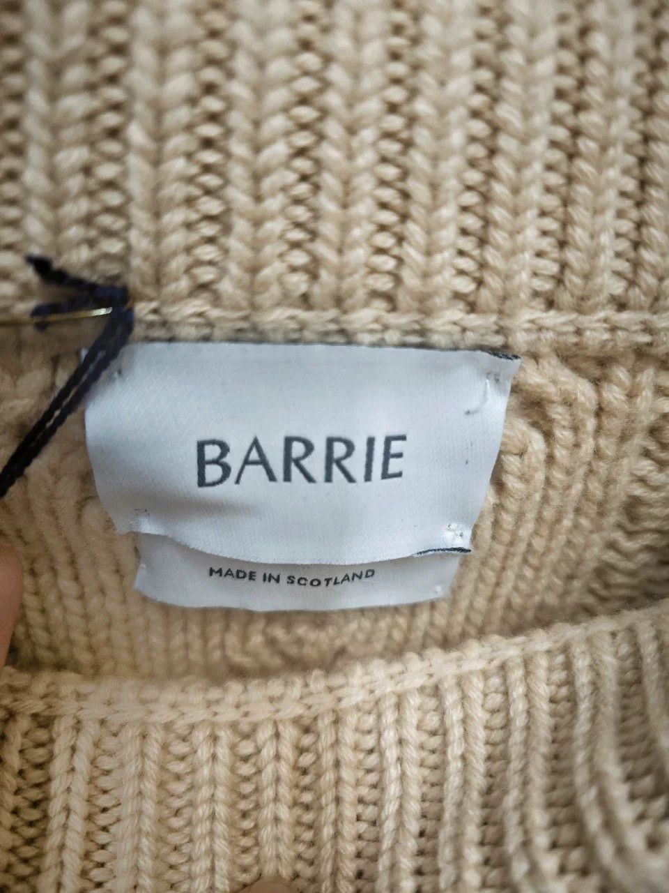 Barrie Barrie Cashmere Colorblock Sweater Size S / US 4 / IT 40 - 7 Thumbnail