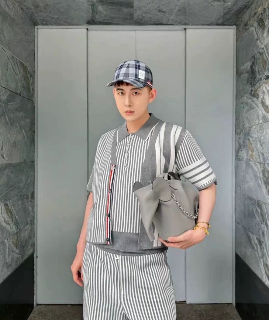 Thom Browne Thom Browne Plaid Baseball Cap Size ONE SIZE - 3 Thumbnail