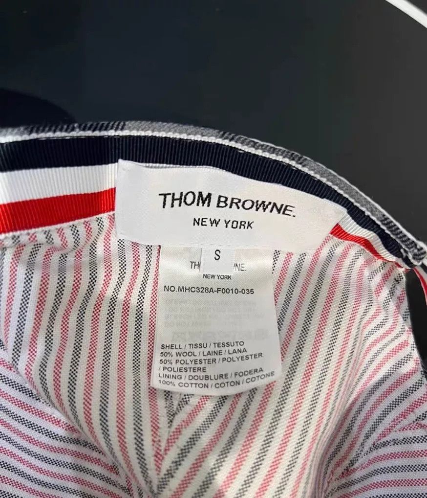 Thom Browne Thom Browne Plaid Baseball Cap Size ONE SIZE - 7 Thumbnail