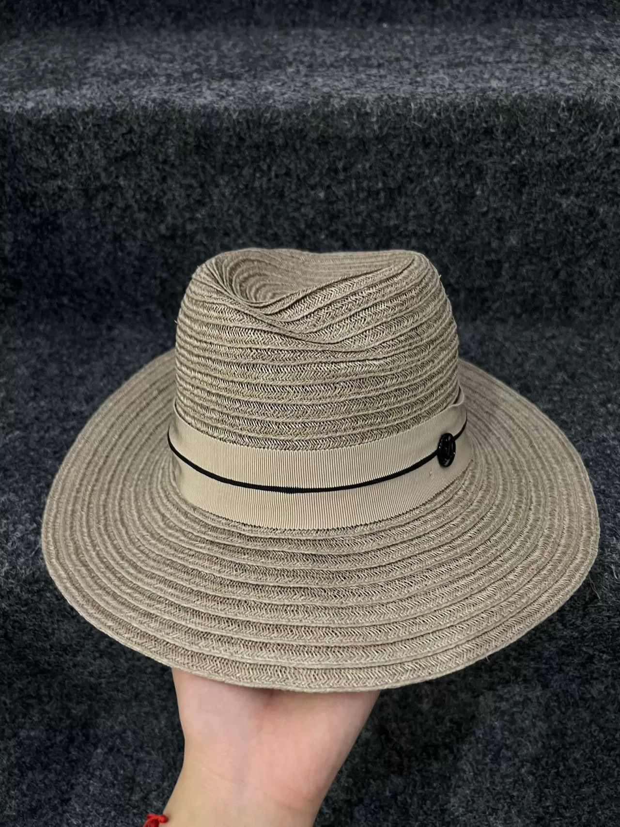 Maison Michel Maison Michel Brown Straw Hat Size ONE SIZE - 3 Thumbnail