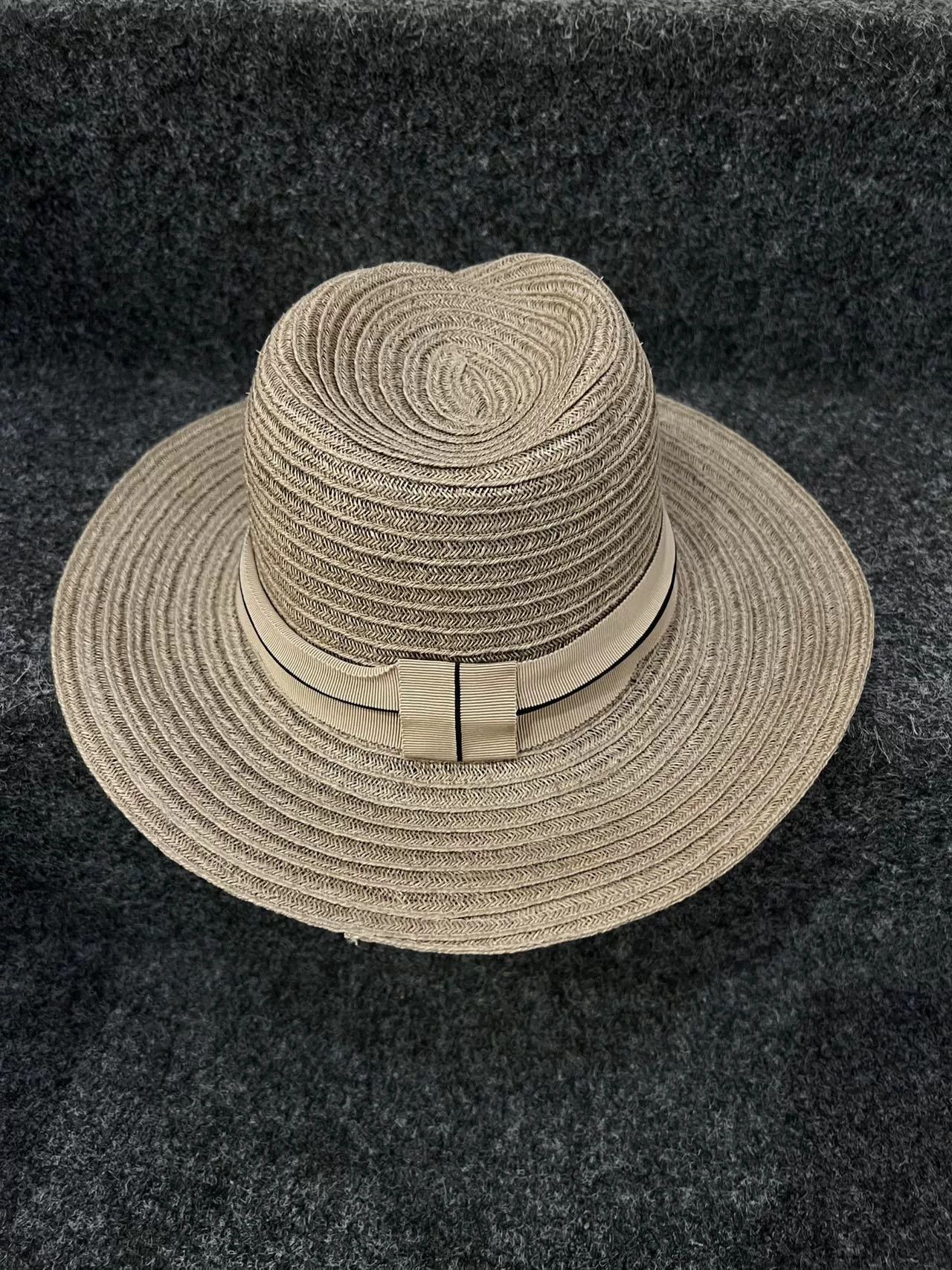 Maison Michel Maison Michel Brown Straw Hat Size ONE SIZE - 4 Thumbnail