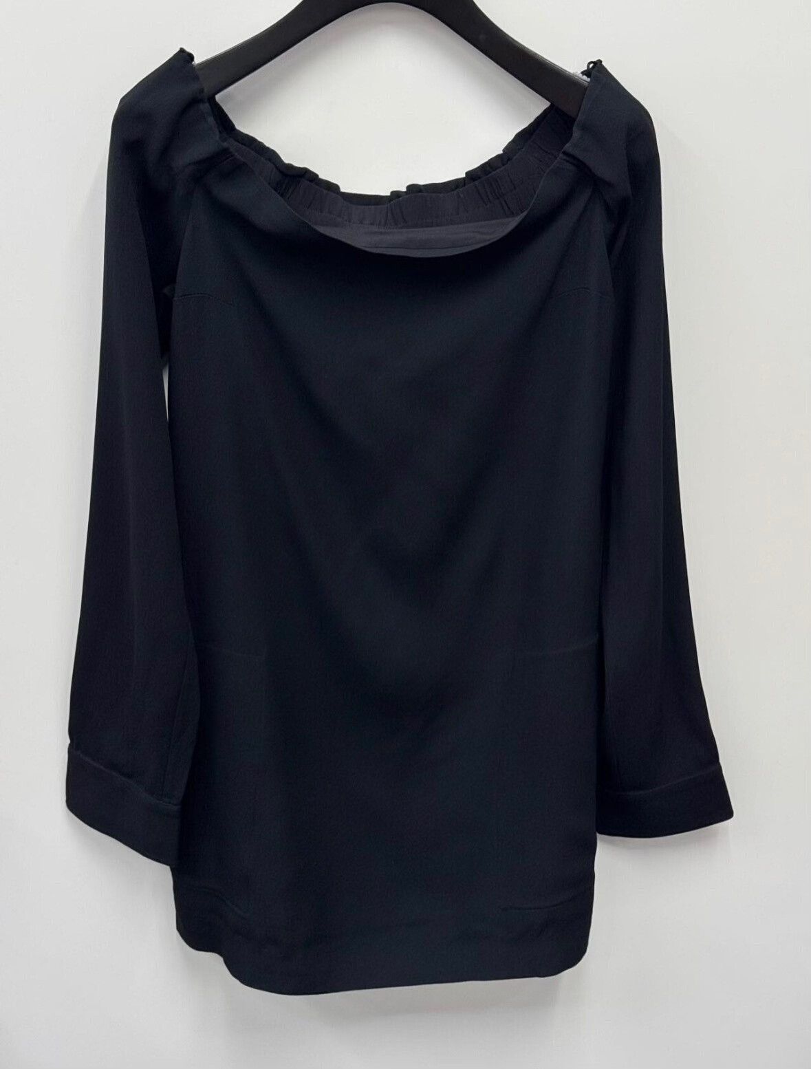 Haider Ackermann Off-Shoulder Black Top by Haider Ackermann Size S / US 4 / IT 40 - 3 Thumbnail
