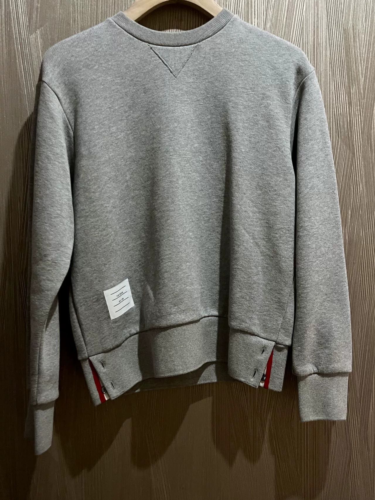 Thom Browne Thom Browne Classic Sweatshirt with Stripes Size US XXS / EU 40 - 2 Thumbnail