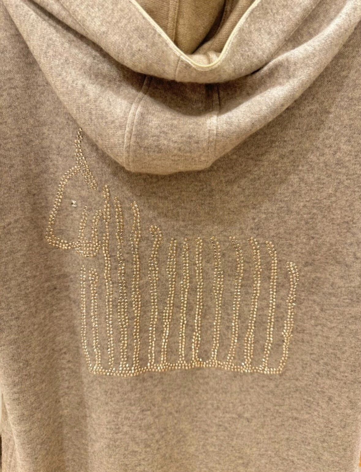 Colombo COLOMBO Women's Cashmere Hoodie Sweater Size M / US 6-8 / IT 42-44 - 6 Thumbnail