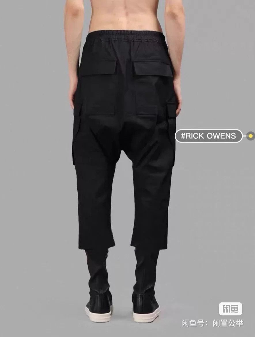Rick Owens Rick Owens Dark Style Dropped Crotch Pants Size US 30 / EU 46 - 9 Thumbnail