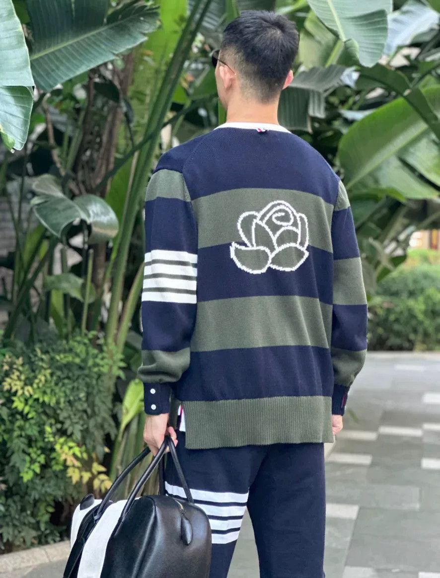 Thom Browne Thom Browne Oversized Cardigan Women Size M / US 6-8 / IT 42-44 - 8 Thumbnail