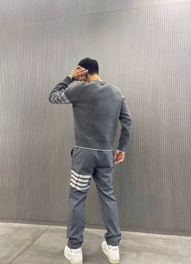 Thom Browne Thom Browne Anchor Knit Sweater Size US XL / EU 56 / 4 - 4 Thumbnail