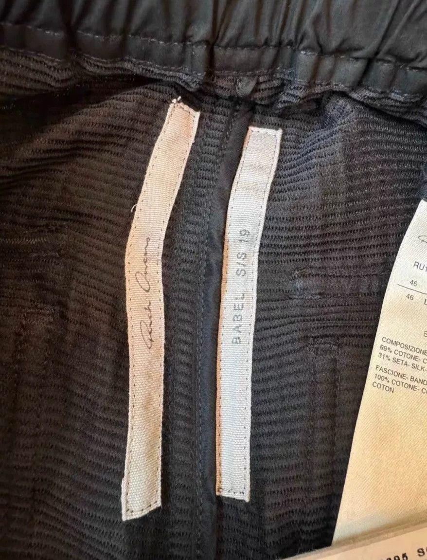 Rick Owens Rick Owens Black Cropped Trousers Size US 30 / EU 46 - 5 Thumbnail