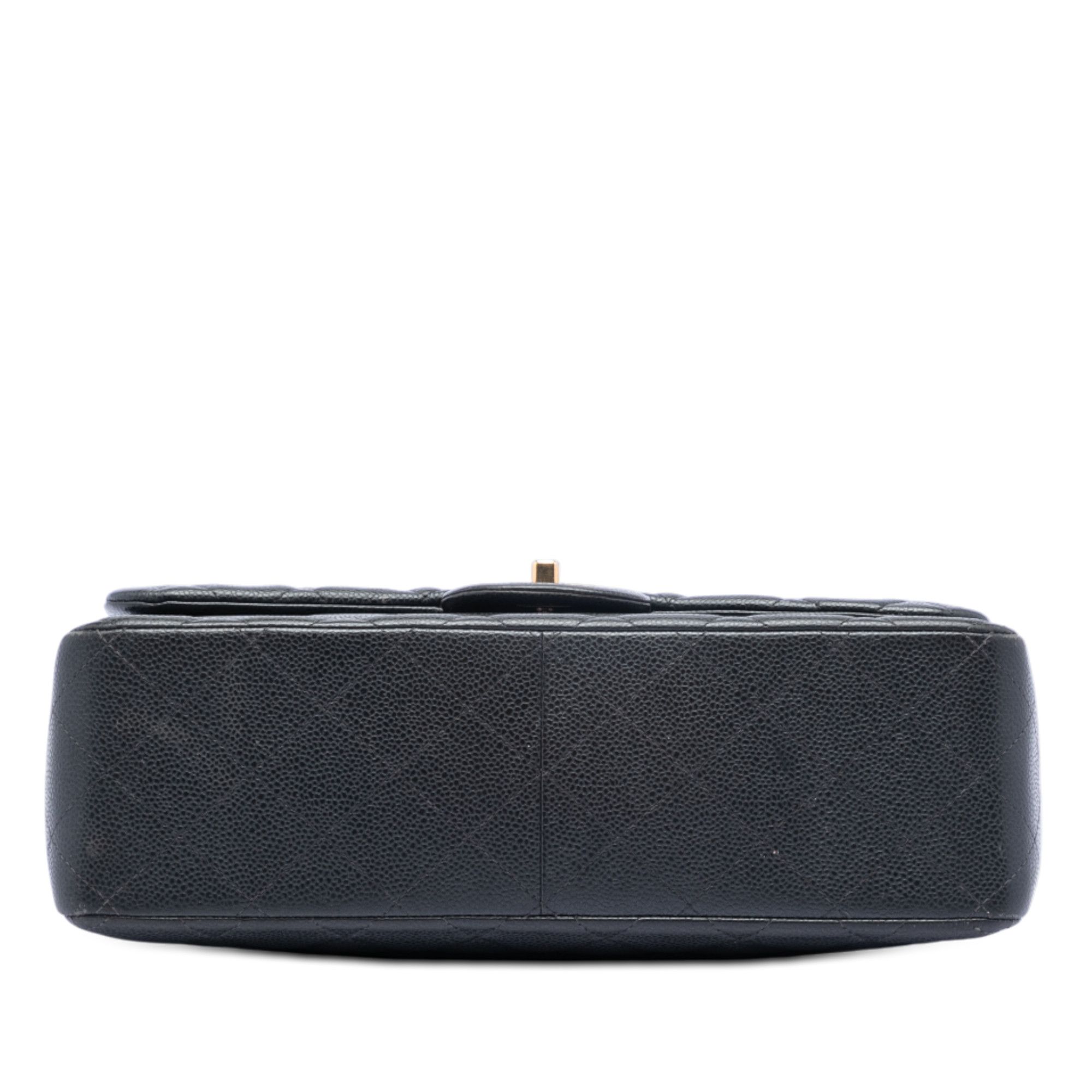 Chanel Chanel Jumbo Classic Caviar Double Flap Size ONE SIZE - 3 Thumbnail