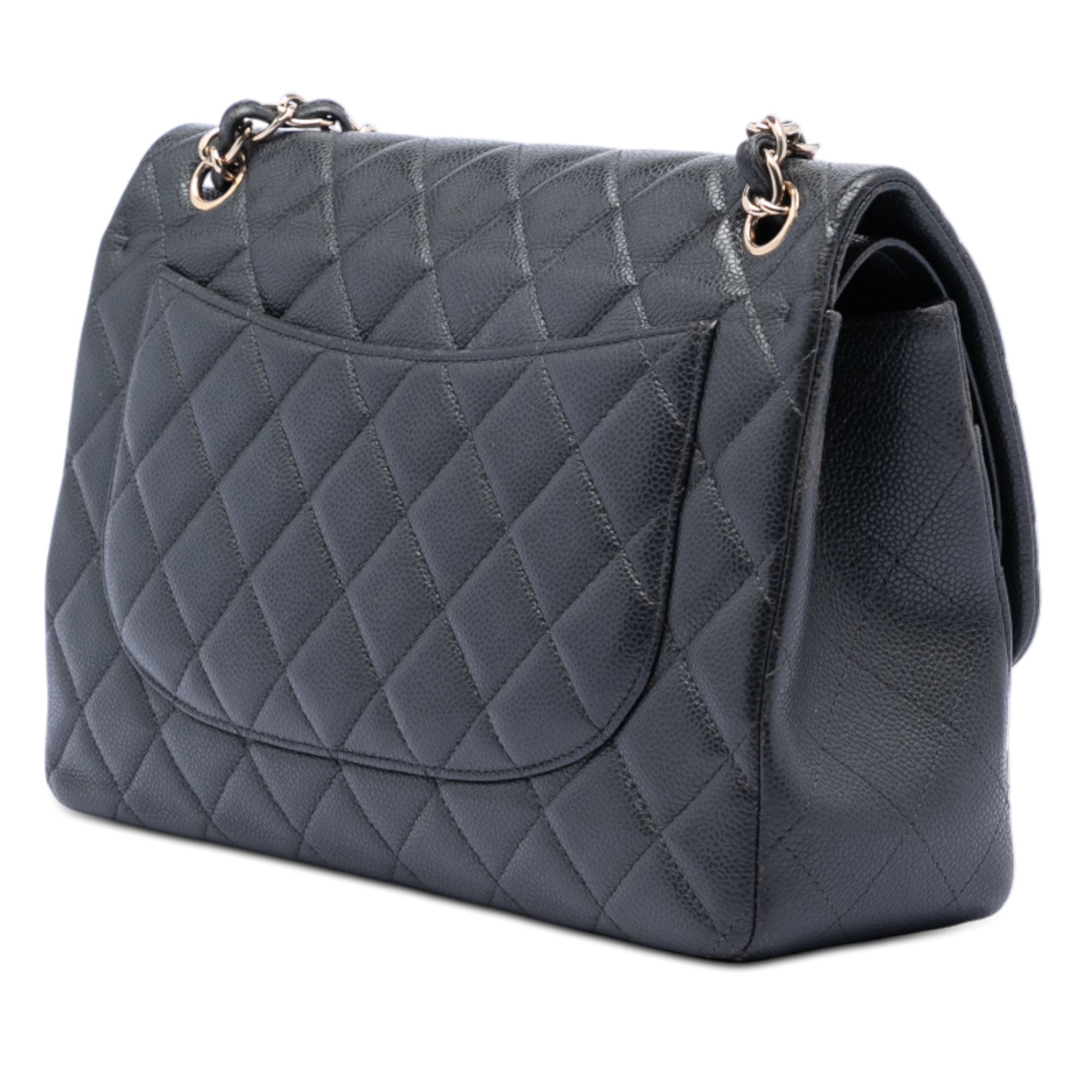 Chanel Chanel Jumbo Classic Caviar Double Flap Size ONE SIZE - 2 Thumbnail