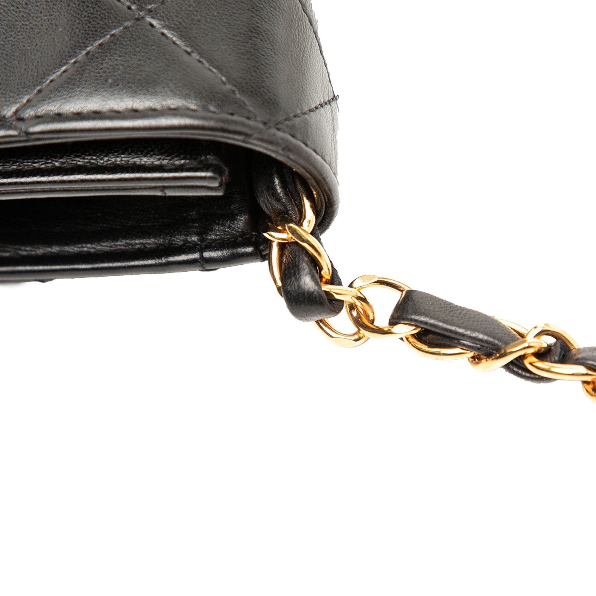 Chanel Chanel CC Quilted Lambskin Full Single Flap Size ONE SIZE - 7 Thumbnail