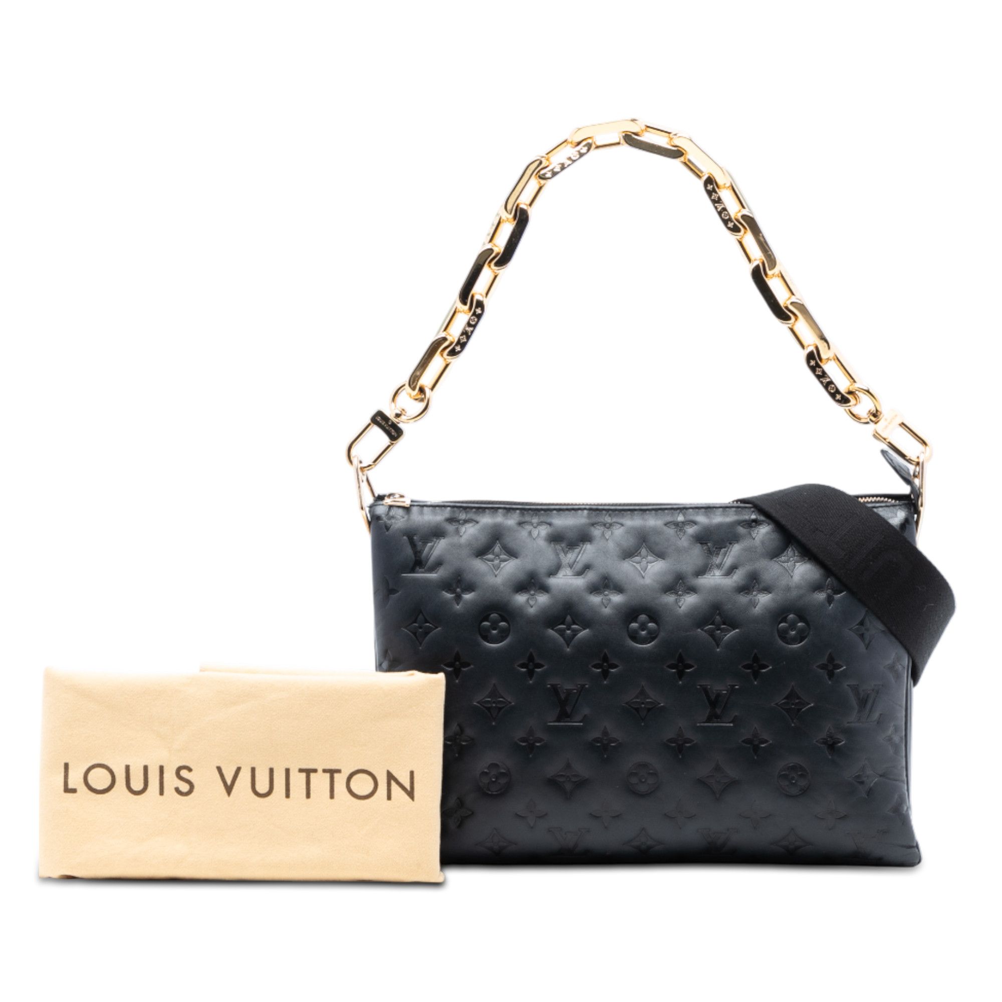 Louis Vuitton Louis Vuitton Monogram Embossed Puffy Lambskin Coussin MM Size ONE SIZE - 7 Thumbnail