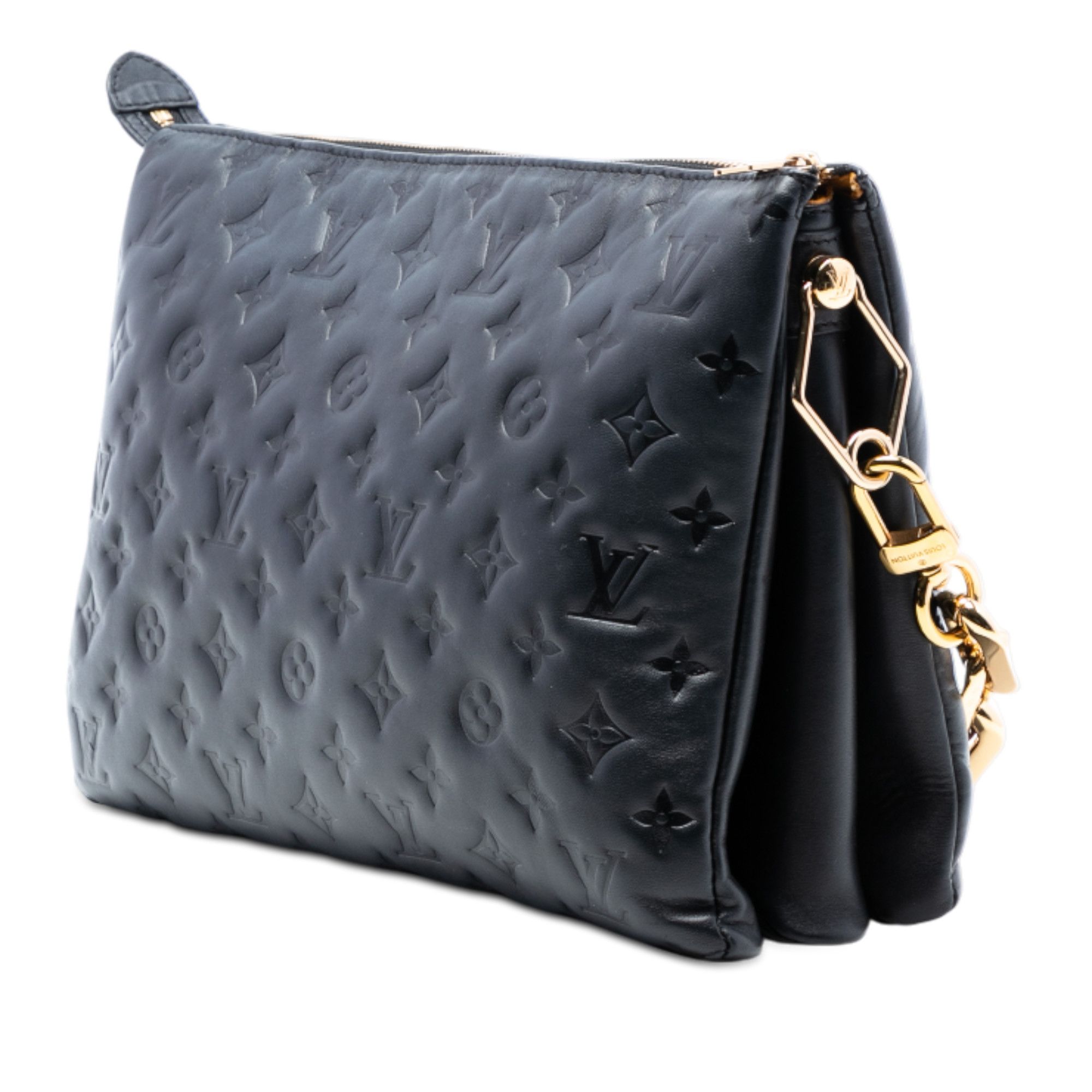 Louis Vuitton Louis Vuitton Monogram Embossed Puffy Lambskin Coussin MM Size ONE SIZE - 2 Thumbnail
