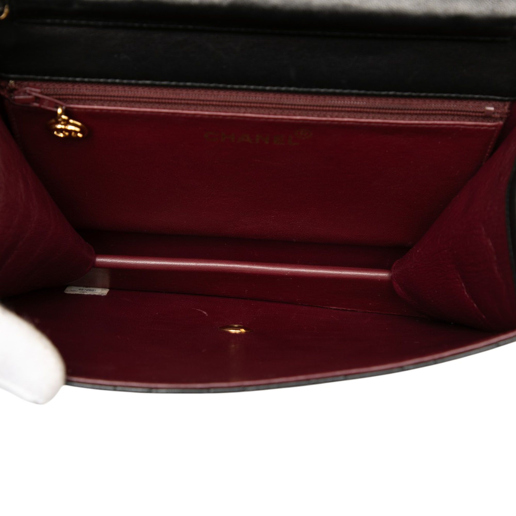 Chanel Chanel Small CC Quilted Lambskin Single Flap Size ONE SIZE - 4 Thumbnail