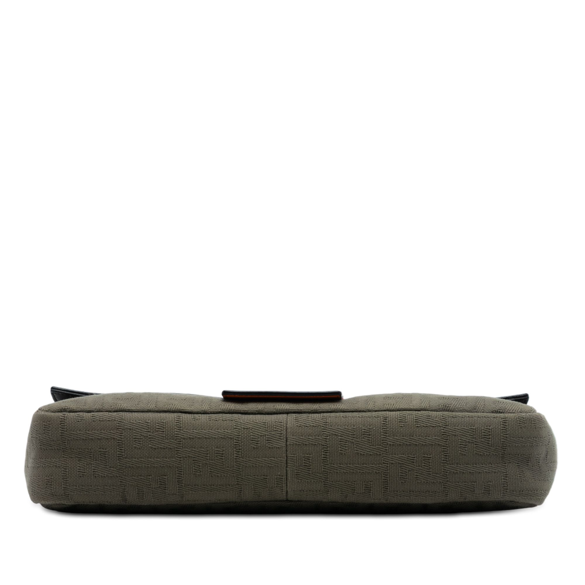 Fendi Fendi Large Zucca Canvas and Leather Convertible Belt Baguette Size ONE SIZE - 3 Thumbnail
