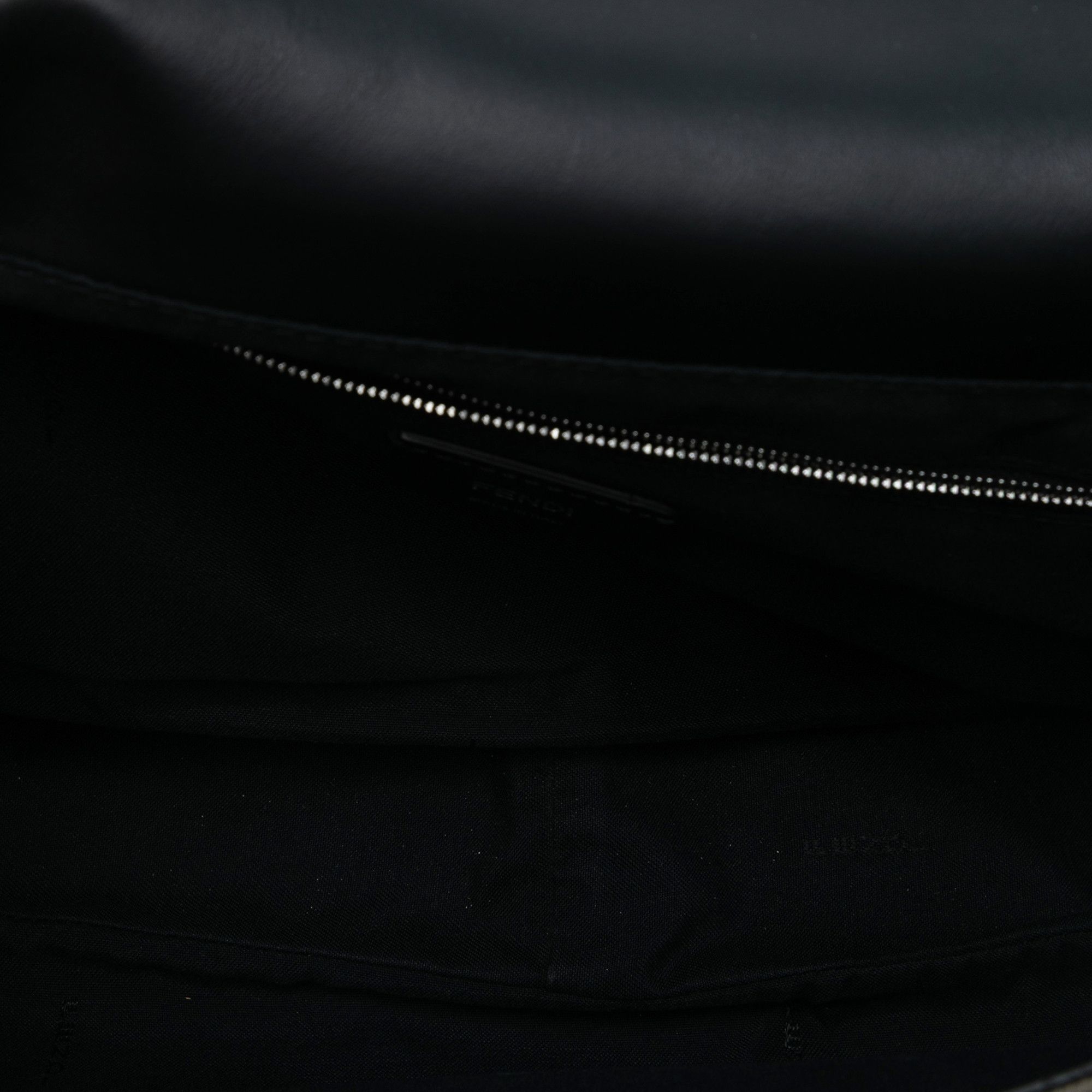 Fendi Fendi Large Zucca Canvas and Leather Convertible Belt Baguette Size ONE SIZE - 4 Thumbnail