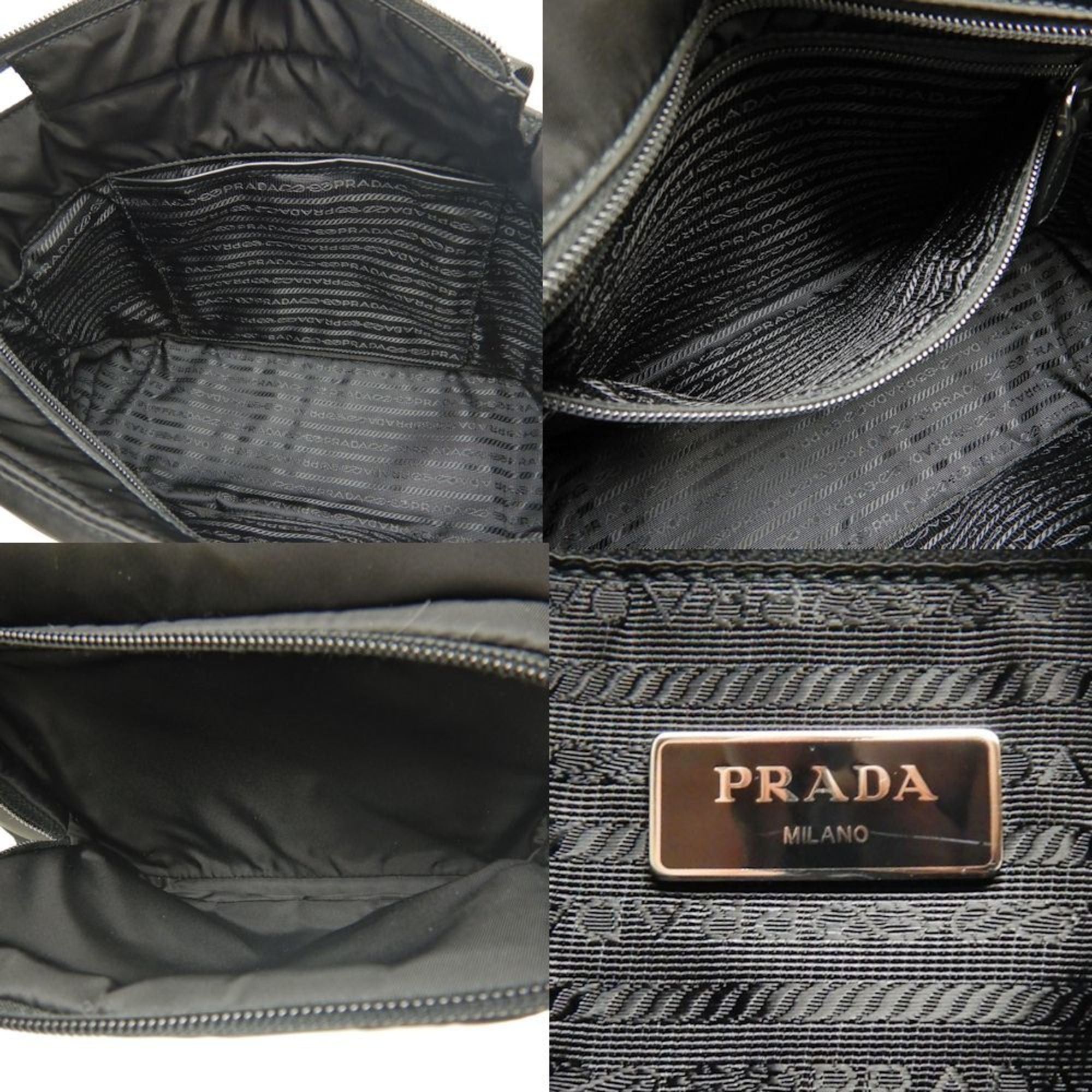 Prada PRADA 1BG354 Padded Nylon Tote Bag, Women's, 253555 Size ONE SIZE - 10 Thumbnail