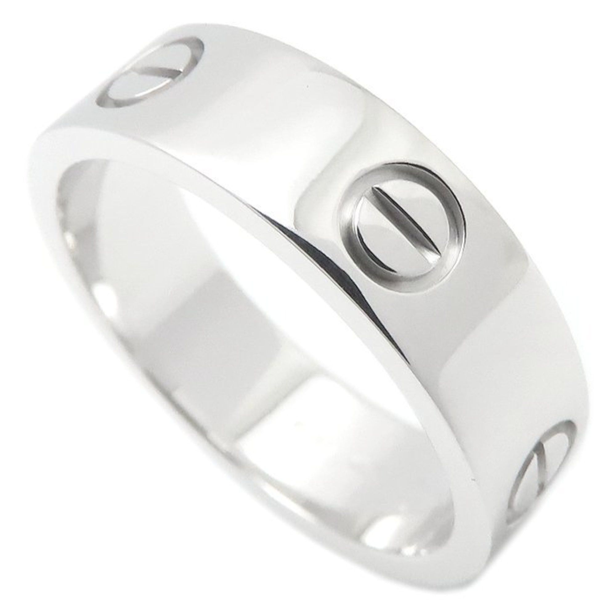 Cartier CARTIER Love Ring #59, 18K White Gold, Men's, B4084700 294969 Size ONE SIZE - 2 Thumbnail