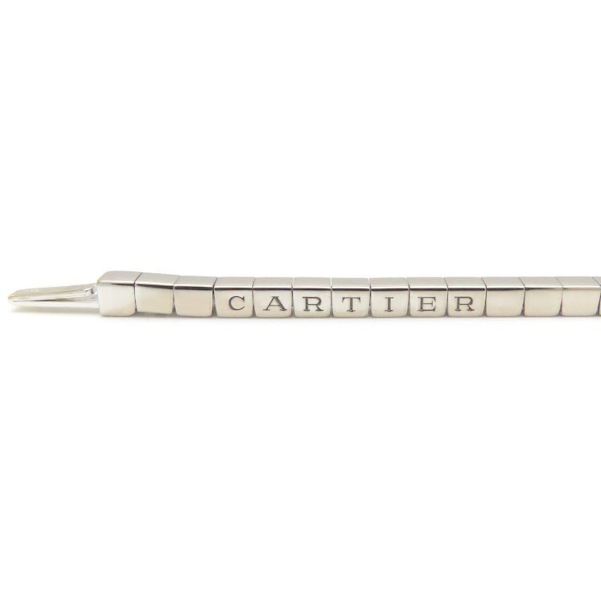 Cartier Cartier Lanier Bracelet #16 K18WG Women's 294986 Size ONE SIZE - 6 Thumbnail