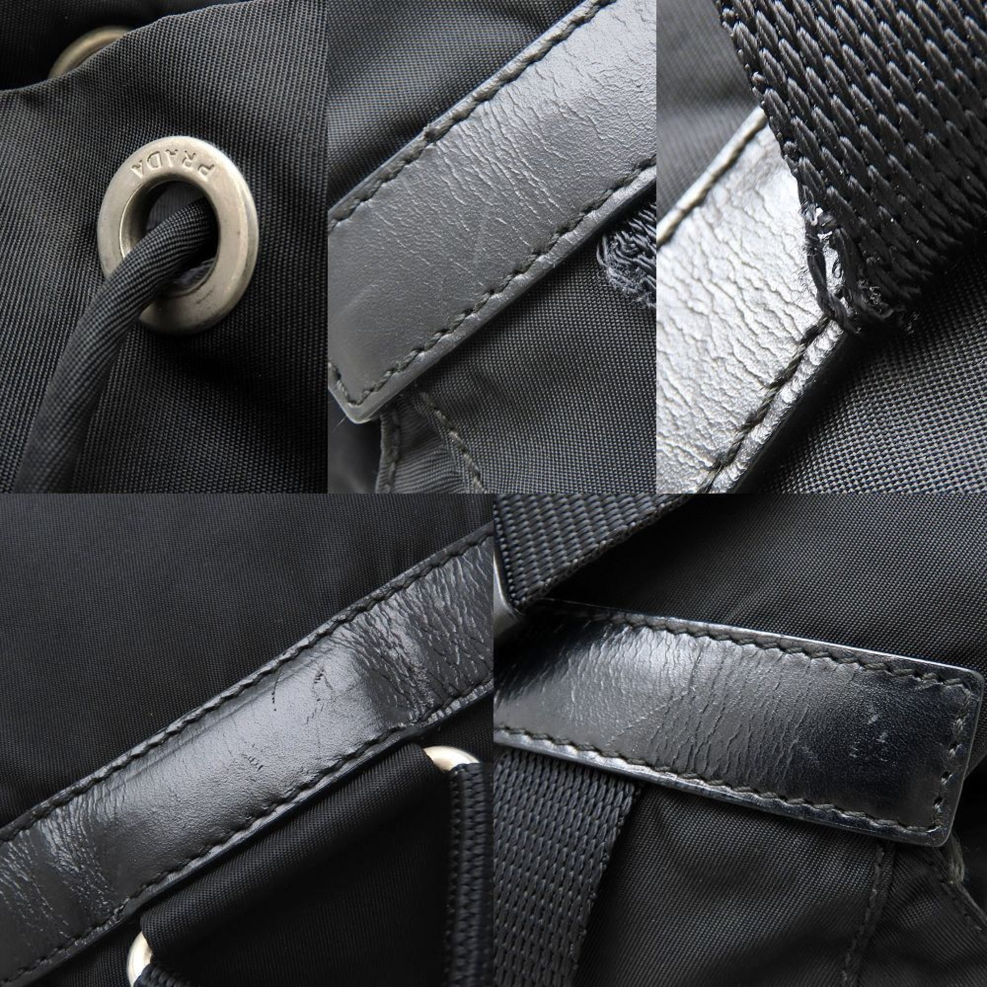 Prada Backpack BZ4650 Nylon NERO Black Women's 353090