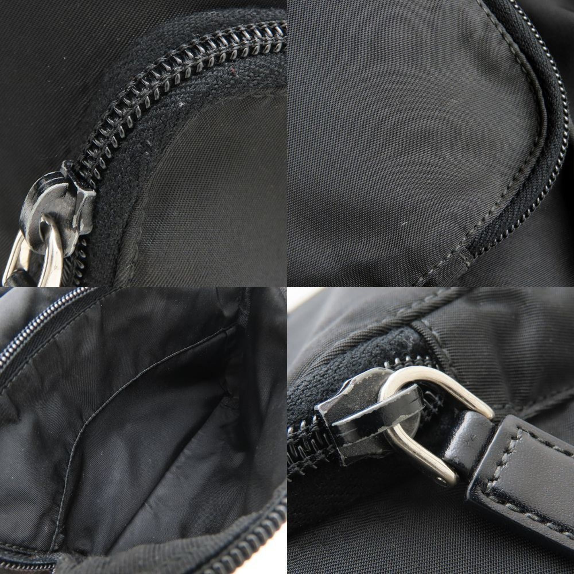 Prada Backpack BZ4650 Nylon NERO Black Women's 353090