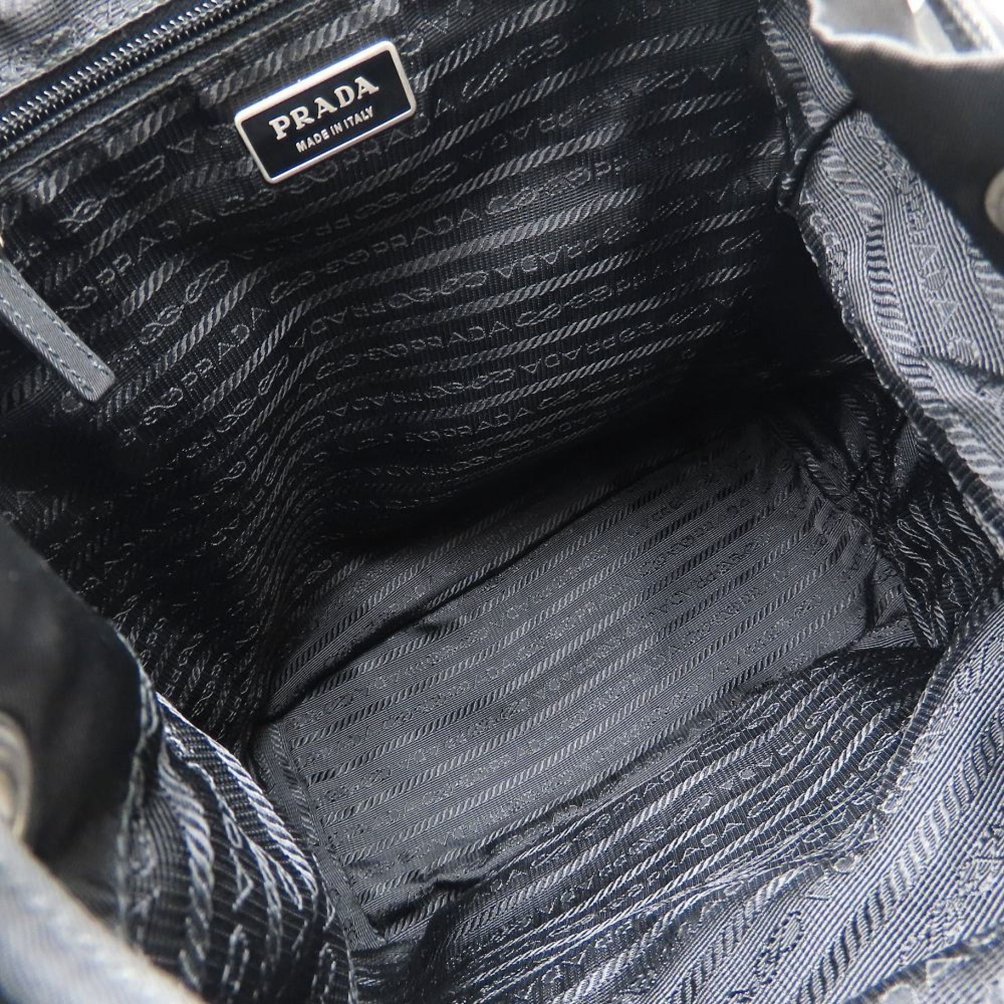 Prada Backpack BZ4650 Nylon NERO Black Women's 353090