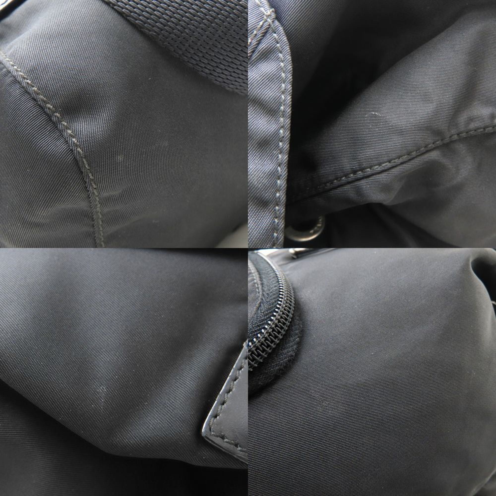 Prada Backpack BZ4650 Nylon NERO Black Women's 353090