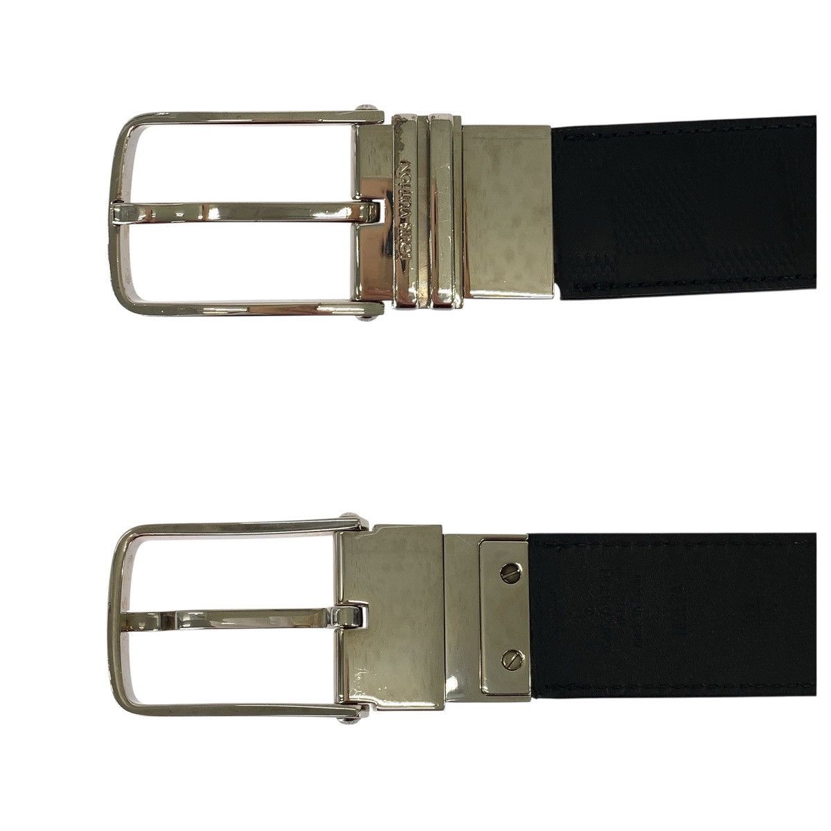Louis Vuitton Louis Vuitton Louis Vuitton Sangle Boston Damier Infini Leather Belt Leather Belt M9674 DUTY FREE for USA Size ONE SIZE - 4 Thumbnail