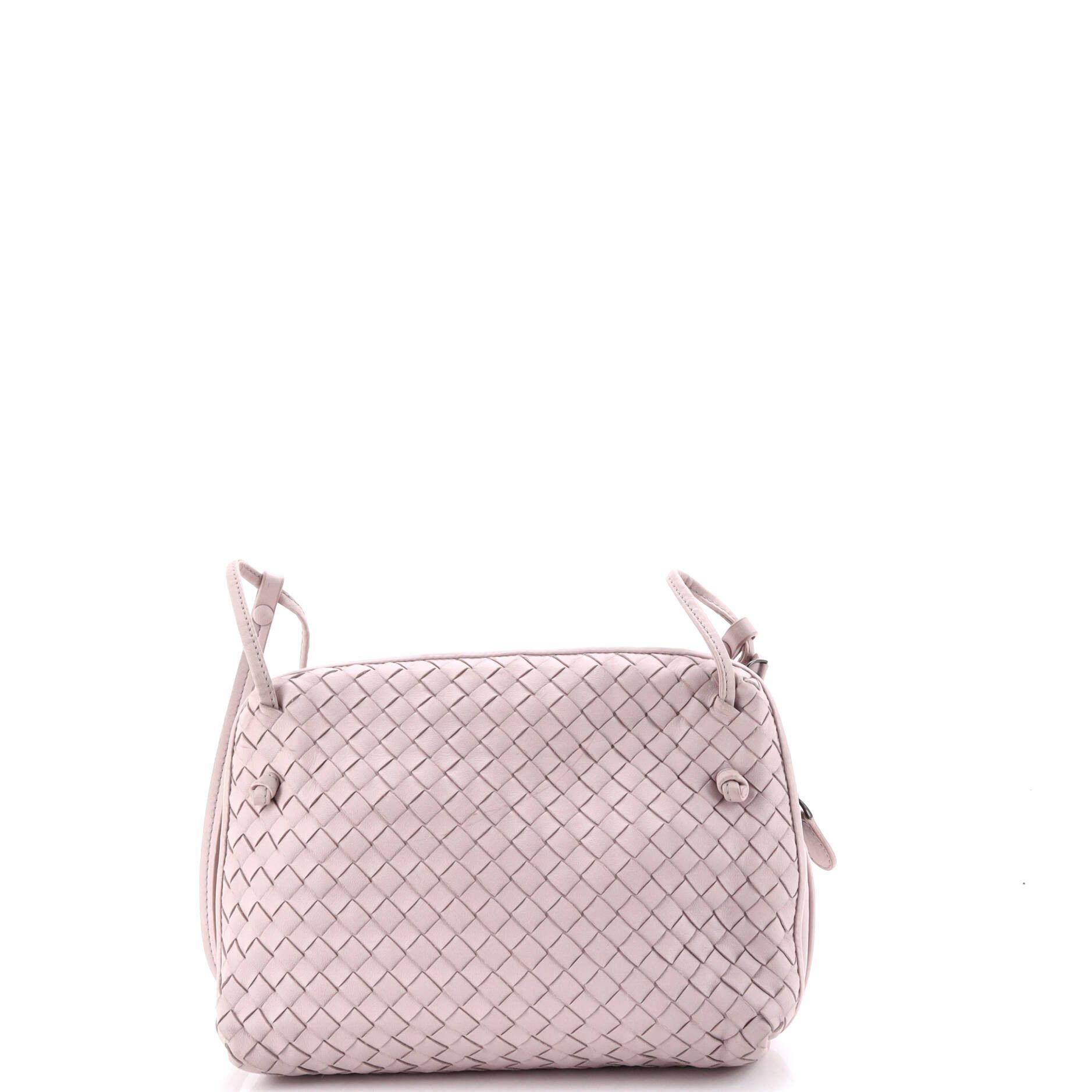 Bottega Veneta Double ZIp Nodini Crossbody Bag Intrecciato Nappa Small Size ONE SIZE - 2 Thumbnail